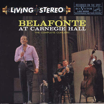 Harry Belafonte - At Carnegie Hall 해리 벨라폰테 1959년 카네기홀 실황 [2LP]