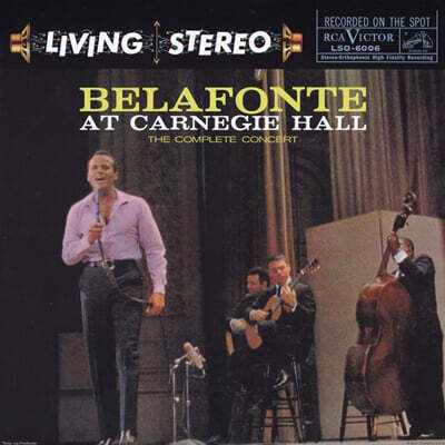 Harry Belafonte — At Carnegie Hall 해리 벨라폰테 1959년 카네기홀 실황 앨범 커버