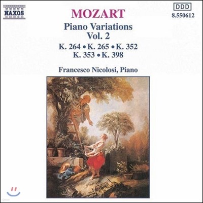 Francesco Nicolosi Ʈ : ǾƳ ְ 2 (Mozart: Piano Variations K.264, K.265, K.352, K.353,, K.398)