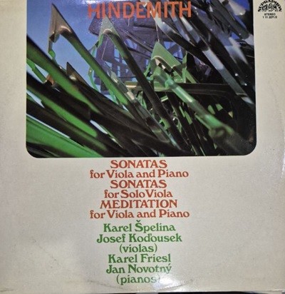 Hindemith sonata for violin and piano(2lp)