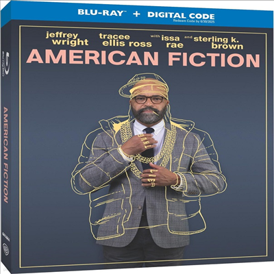 American Fiction (Ƹ޸ĭ ȼ) (2023)(ѱ۹ڸ)(Blu-ray)