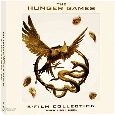 The Hunger Games: 5-Film Collection (헝거게임: 5 필름 컬렉션)(한글무자막)(Blu-ray)