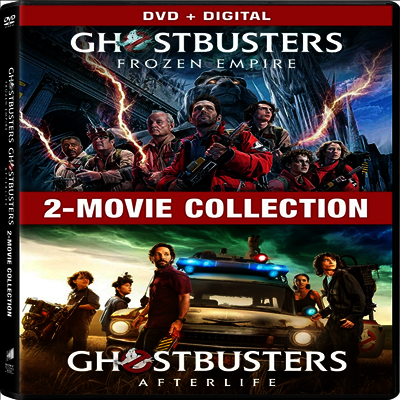 Ghostbusters: Afterlife (고스트버스터즈 라이즈) (2021) / Ghostbusters: Frozen Empire (고스트버스터즈: 오싹한 뉴욕) (2024)(지역코드1)(한글무자막)(DVD)