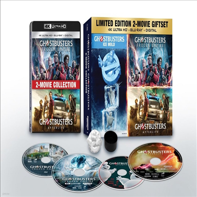 Ghostbusters: Afterlife (Ʈ ) (2021) / Ghostbusters: Frozen Empire (Ʈ:  ) (2024)(ѱ۹ڸ)(4K Ultra HD + Blu-ray)