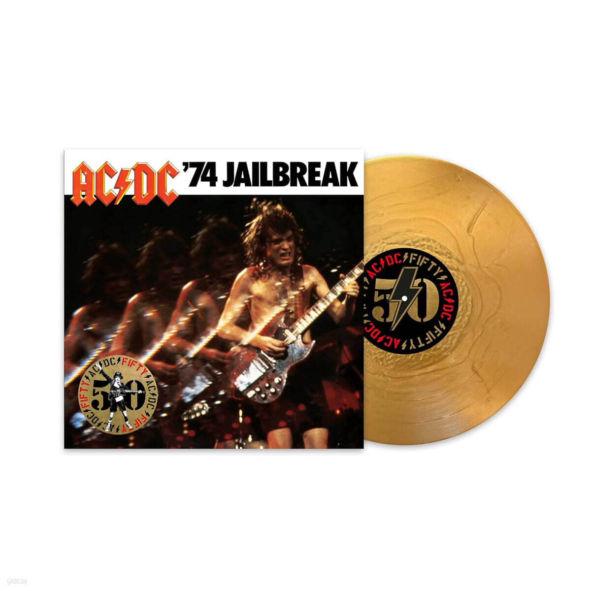 AC/DC (에이씨 디씨) - &#39;74 Jailbreak [골드 컬러 LP]