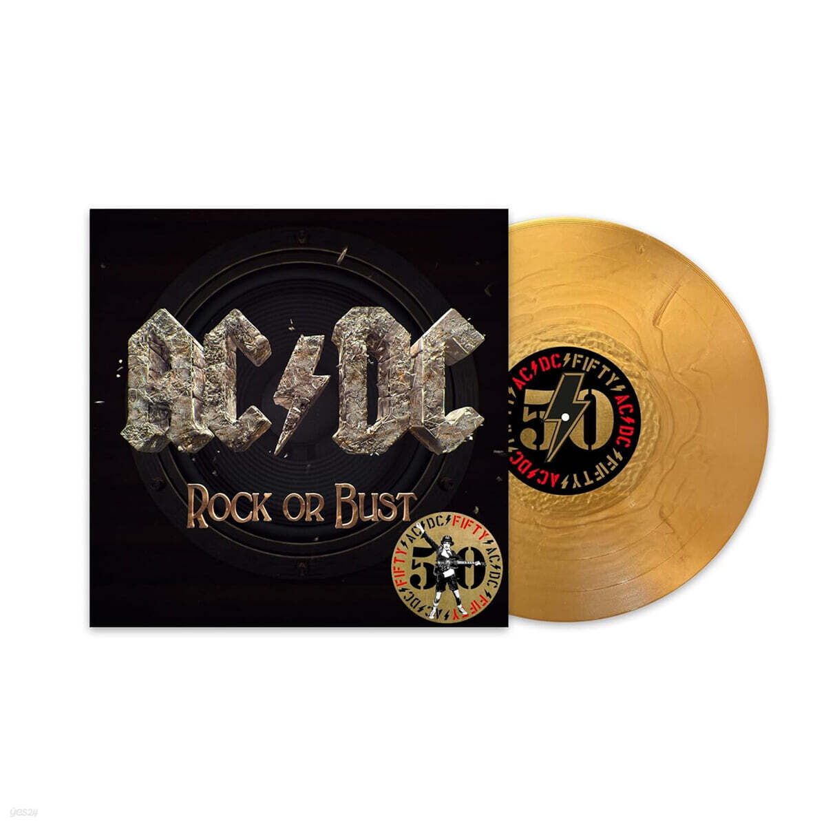 AC/DC (에이씨 디씨) - Rock or Bust [골드 컬러 LP]