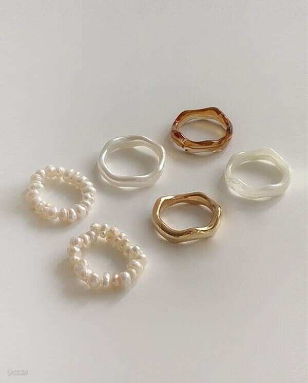Lang Pearl Ring Set R 19