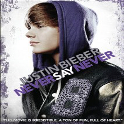 Never Say Never (ڵ1)(ѱ۹ڸ)(DVD) (2013)