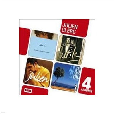 Julien Clerc - 4in1 Album Boxset (4CD)