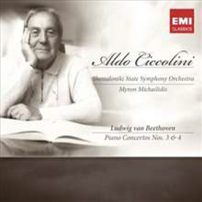 亥: ǾƳ ְ 3 & 4 (Beethoven: Piano Concertos Nos.3 & 4)(CD) - Aldo Ciccolini