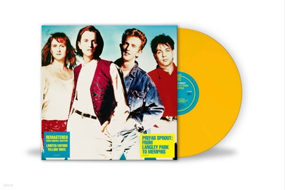 Prefab Sprout (프리팹 스프라우트) - From Langley Park to Memphis [솔리드 옐로우 컬러 LP]