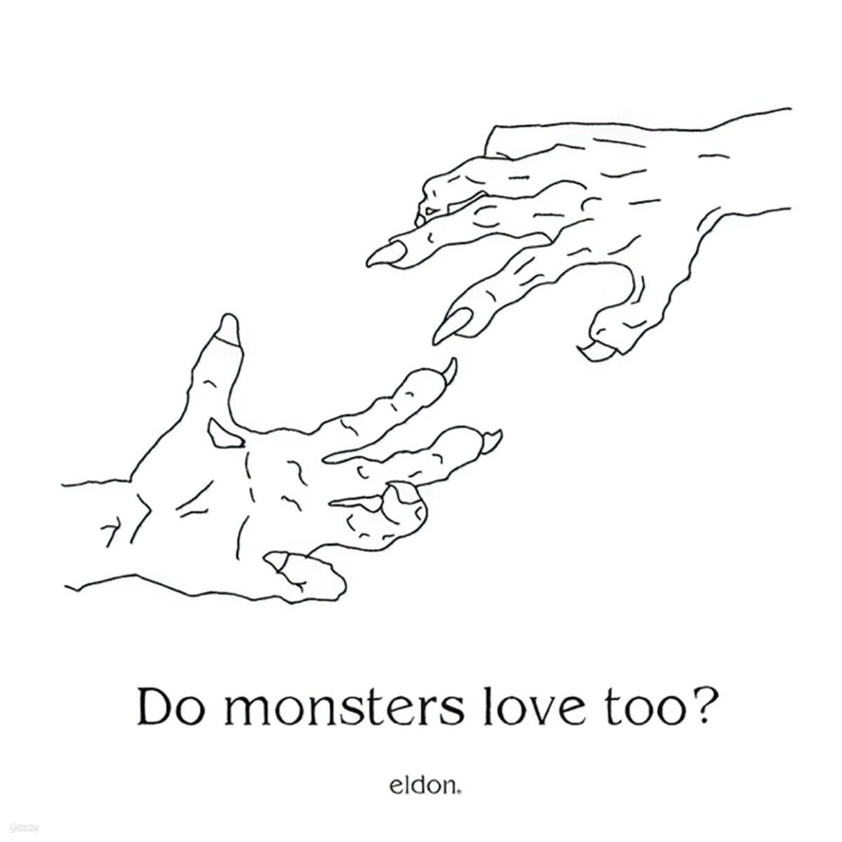 eldon (엘던) - Do monsters love too? [투명 컬러 LP] 