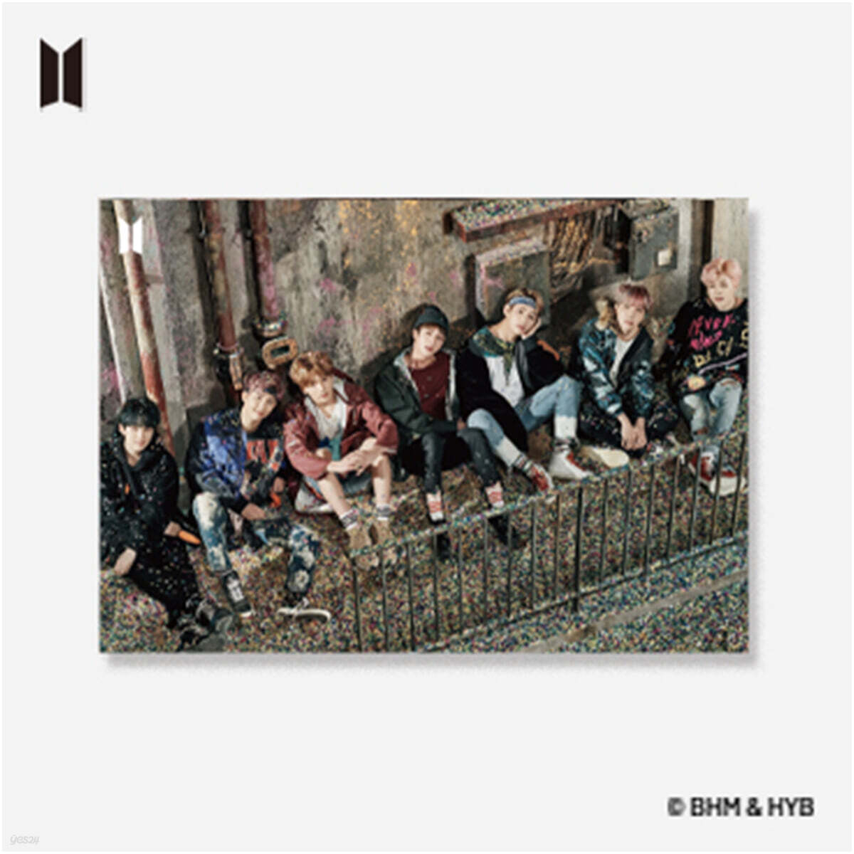 [BTS - YOU NEVER WALK ALONE] 렌티큘러 엽서 [group ver.]