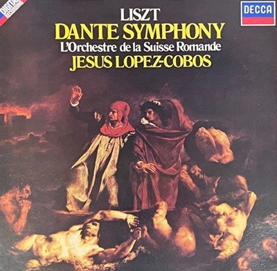 [LP]   ں - Jesus Lopez-Cobos - Liszt Dante Symphony LP [-̼]
