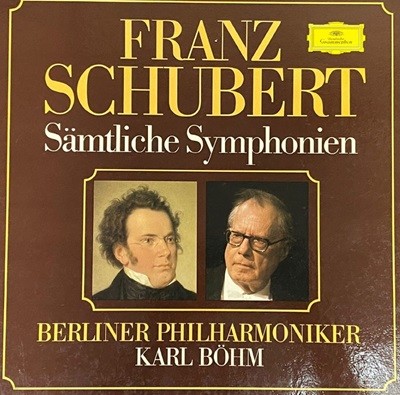 [LP] Į  - Karl Bohm - Schubert Samtliche Symphonien 5Lps [Ϲ]
