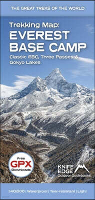 Everest Base Camp Trekking Map: Classic Ebc, Three Passes & Gokyo Lakes