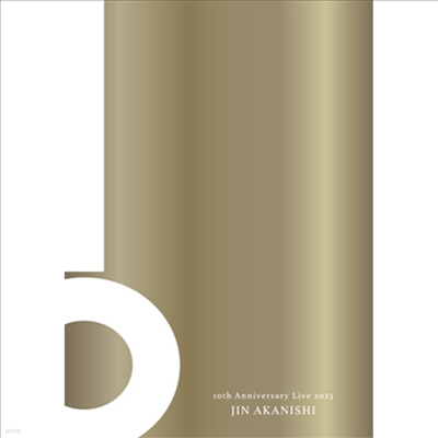 Akanishi Jin (īϽ ) - 10th Anniversary Live 2023 (2Blu-ray) (ȸ)(Blu-ray)(2024)