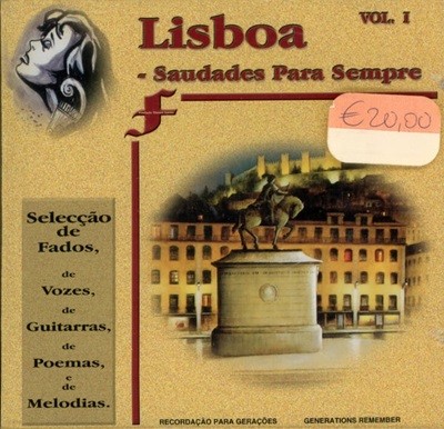 Lisboa : Saudades Para Sempre Vol. I - V.A(Portugal발매)(미개봉)