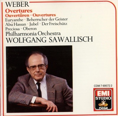 Weber : Ouverturen , Ouvertures -  Wolfgang Sawallisch - 자발리쉬 (Wolfgang Sawallisch) (독일발매)