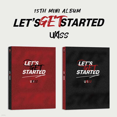 Ű (UKISS) - 13th Mini Album [LETS GET STARTED][2 SET]