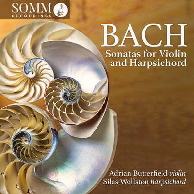 Adrian Butterfield / Silas Wollston : ̿ø ڵ带  ҳŸ (Bach: Sonatas For Violin and Harpsichord)