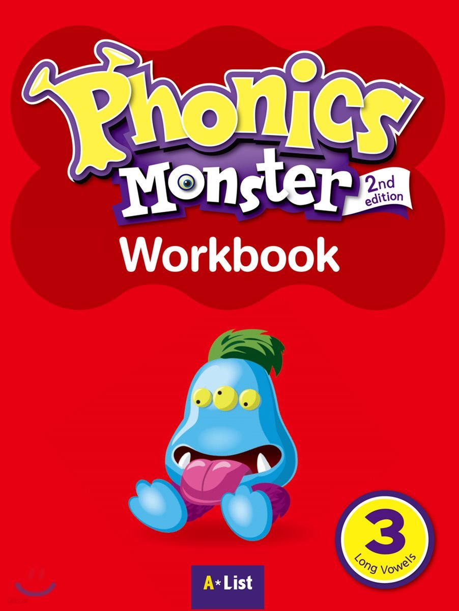 Phonics Monster 3 : Work Book, 2/E