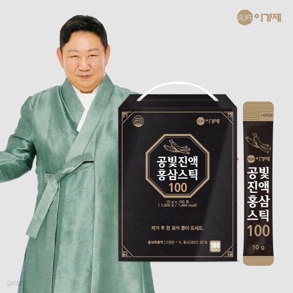 [래오이경제] 공빛진액 홍삼스틱 100 (10g*100포)