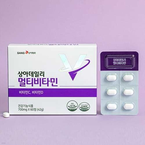 [상아제약] 상아데일리 멀티비타민 (700mg*60정)