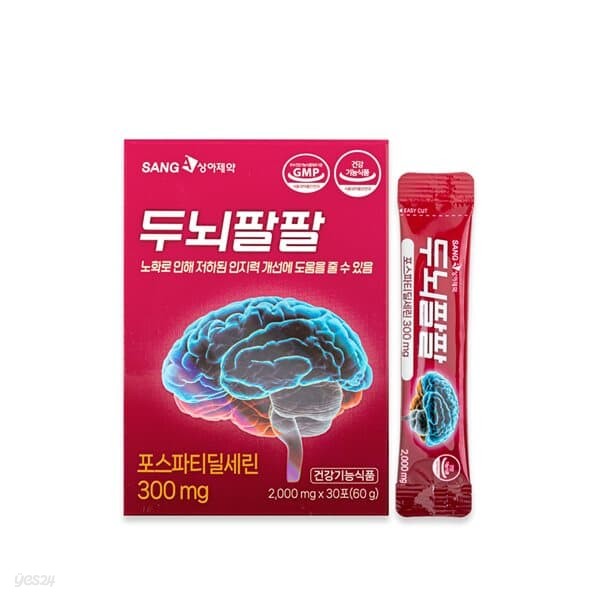 [상아제약] 상아 두뇌팔팔 포스파티딜세린 (2,000mg*30포)