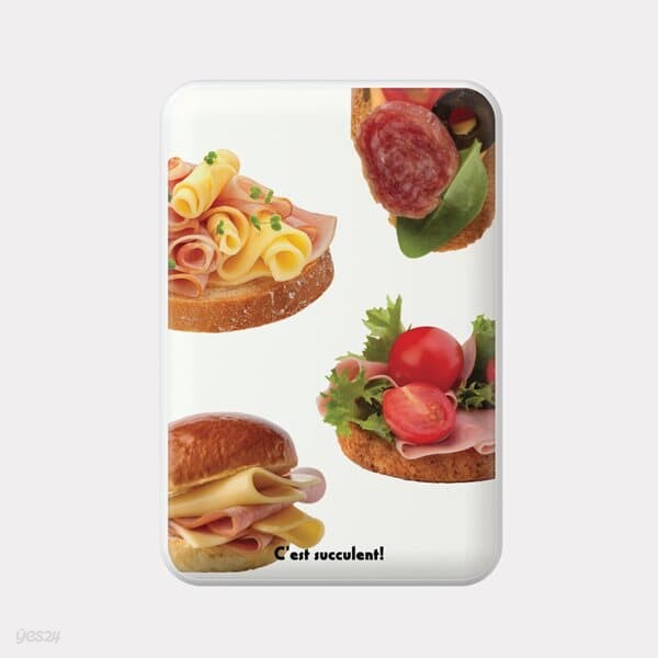fresh sandwich 맥세이프 보조배터리 5000 아이폰 무선 충전