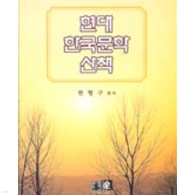 현대 한국문학 산책