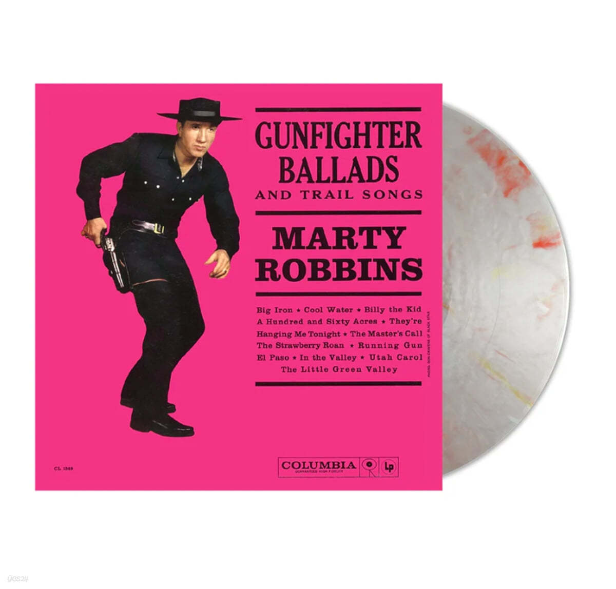 Marty Robbins (마티 로빈스) - Sings Gunfighter Ballads and Trail Songs [실버 & 레드 컬러 LP]
