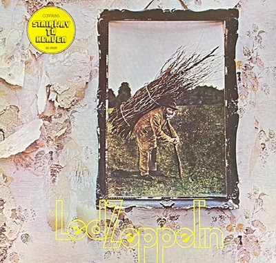 [LP] 레드 제플린 - Led Zeppelin - 4집 Black Dog LP [오아시스-라이센스반]