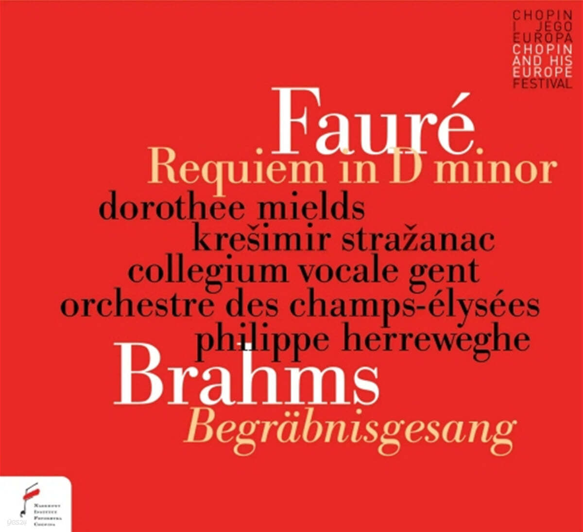 Dorothee Mields 포레: 레퀴엠 / 브람스: 매장의 노래 (Faure: Requiem op.48 / Brahms: Begrabnisgesang op.13)