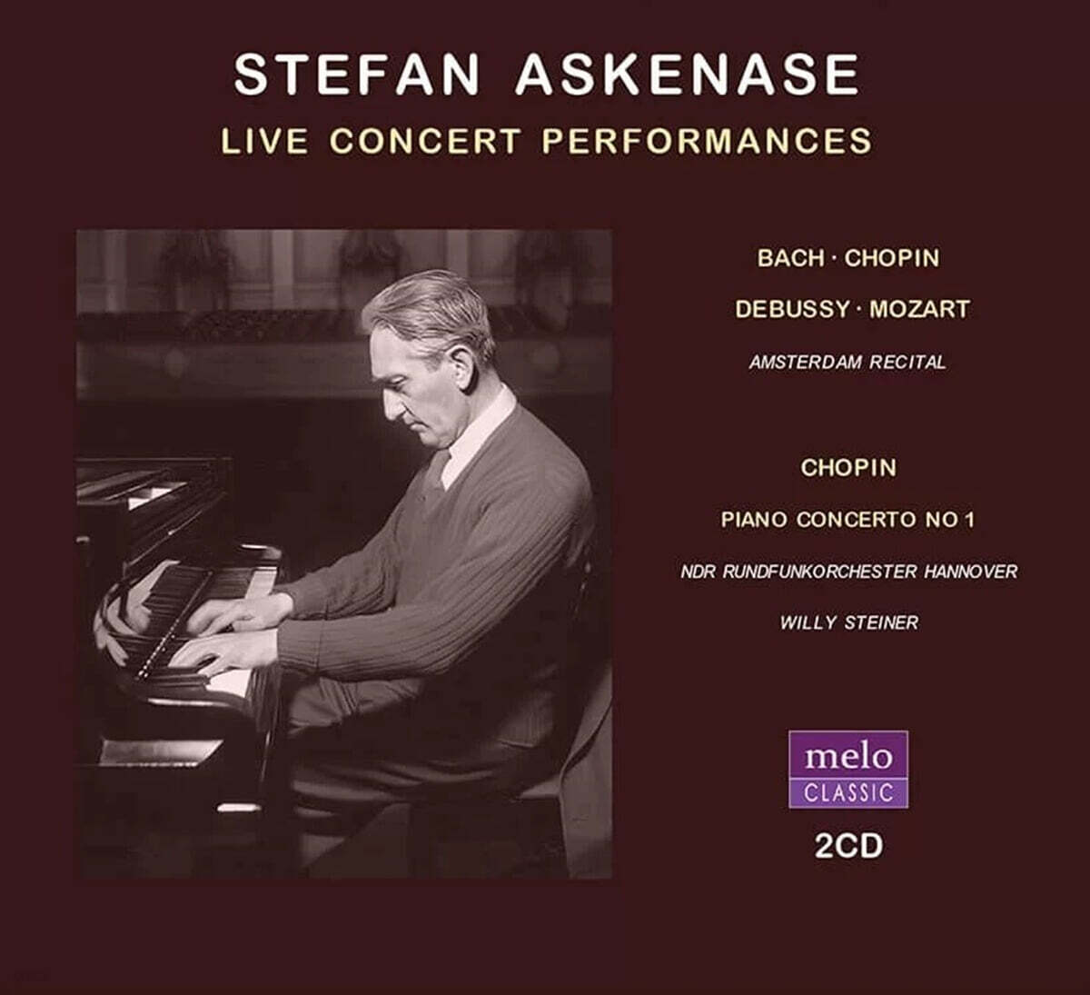 Stefan Askenase 스테판 아스케나제 연주회 실황 (1969-1972) - 쇼팽, 드뷔시, 모차르트 (Live Concert Performances)