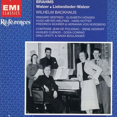 이름가르트 제프리트(V.A) - Irmgard Seefried - Brahms Walzer & Liebeslieder Walzer [홀랜드발매]