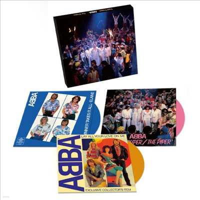 Abba - Super Trouper (3 X 7 inch Single Colored LP Box Set)