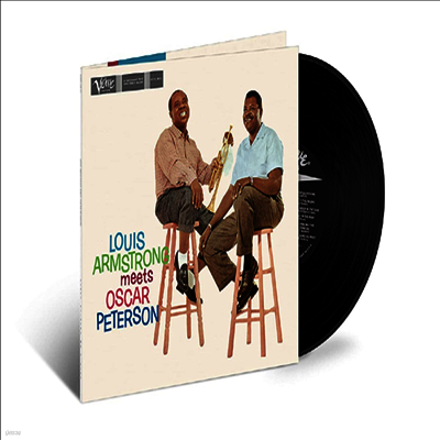 Louis Armstrong & Oscar Peterson — Louis Armstrong Meets Oscar Peterson 앨범 커버
