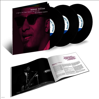 Sonny Rollins — A Night At The Village Vanguard: The Complete Masters (Blue Note Tone Poet Series) 앨범 커버