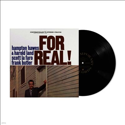 Hampton Hawes — For Real (Contemporary Records Acoustic Sounds Series) 앨범 커버
