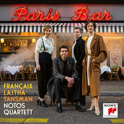   - ö, ź & Ÿ: ǳ ǰ (Paris Bar - Francaix, Tansman & Lajtha: Chamber Works)(CD) - Notos Quartett
