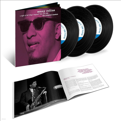 Sonny Rollins — A Night At The Village Vanguard: The Complete Masters (Blue Note Tone Poet Series) 앨범 커버