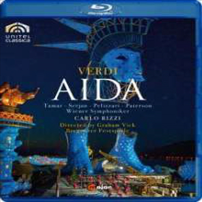  : ̴ (Verdi : Aida 'Bregenz Festival 2009') (ѱ۹ڸ)(Blu-ray) - Tatiana Serjan