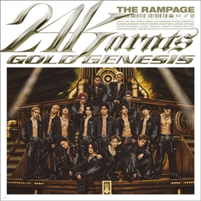 The Rampage From Exile Tribe ( ) - 24karats Gold Genesis (CD+DVD) (Live Ver.)