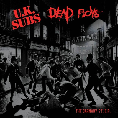 UK Subs / Dead Boys - Carnaby St. (7 inch White Vinyl)