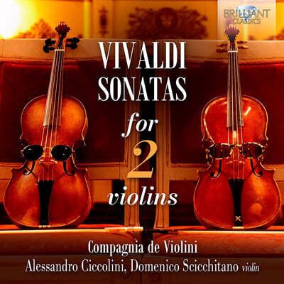 Campagnia de Violini ߵ:   ̿ø  ҳŸ  (Vivaldi: Sonatas For 2 Violins)
