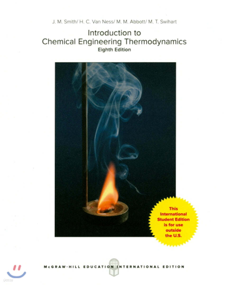 Introduction to Chemical Engineering Thermodynamics, 8/E