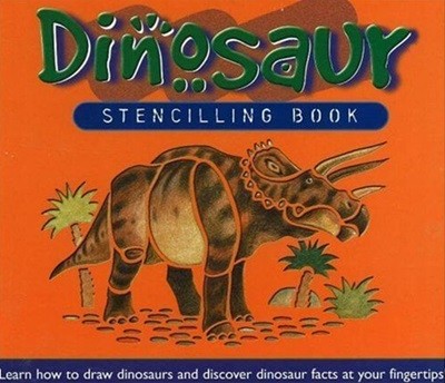 Dinosaur Stencilling Book
