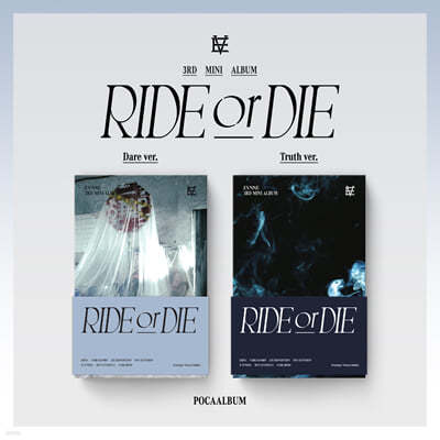 EVNNE (이븐) - 미니앨범 3집 : RIDE or DIE [POCAALBUM][2종 SET]