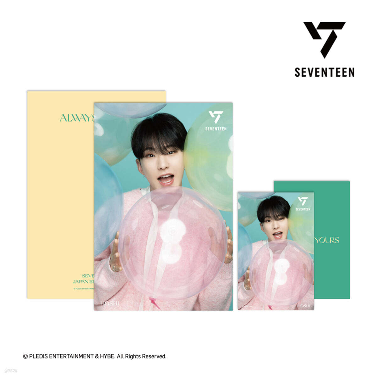 [SEVENTEEN - ALWAYS YOURS] 3D 렌티큘러 엽서 [호시 ver.]
